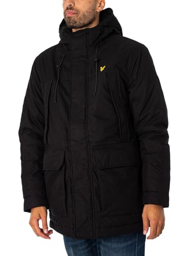 Lyle & Scott Microfleece Parka Jet Black XS - Image 2
