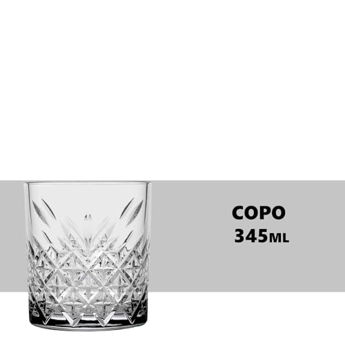 Copo Baixo para Whisky Timeless 345ml Cor:Transparente