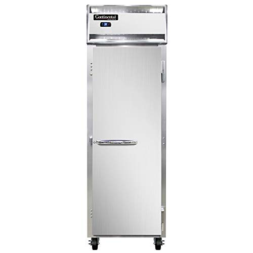 Continental Refrigerator 1R-SS-PT Single Section Pass-Thru Refrigerator, Full Stainless