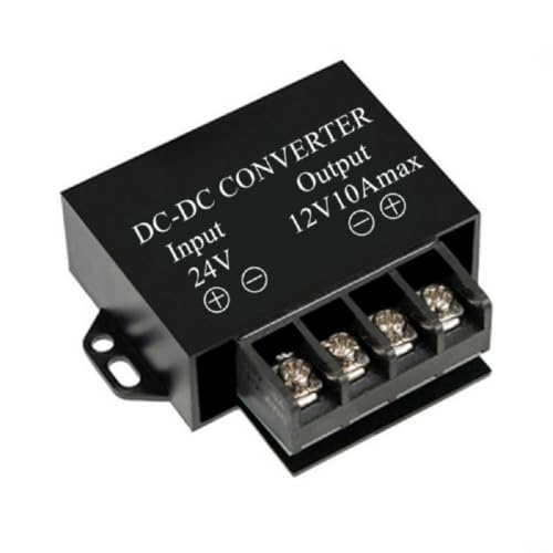 Image of Vibsky 24V to 12V DC Converter 10A 120W Regulator, IP65 Waterproof