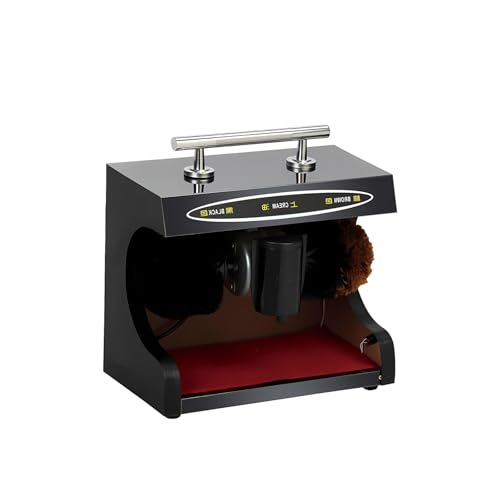 Cireuse à Chaussures électrique Entièrement Automatique, Double Brosse, Cireuse pour Chaussures Et Bottes, Usage Domestique, Professionnel Ou...