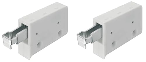 cyclingcolors 2x Soportes para Armario estantes Fijación Colgador colgar cocina Colgante portaestantes muebles capacidad de carga 150 kg/par