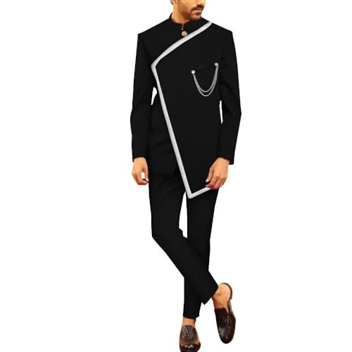 African Suits for Men African Blazer and Pants for Wedding 2 Piece Set Dashiki Outfits African Mens Clothing