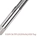 0.209-36 TPI HSS Tap With Case, 3-Flute High Speed Steel Thread Tool For Schrader-Valve Stem Holes, 0.209x36 Thread Size, For Industrial And Automotive Use