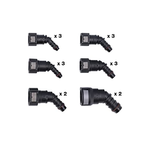 Raccords rapides coudés 45° Connect 35229 contre fuites carburant