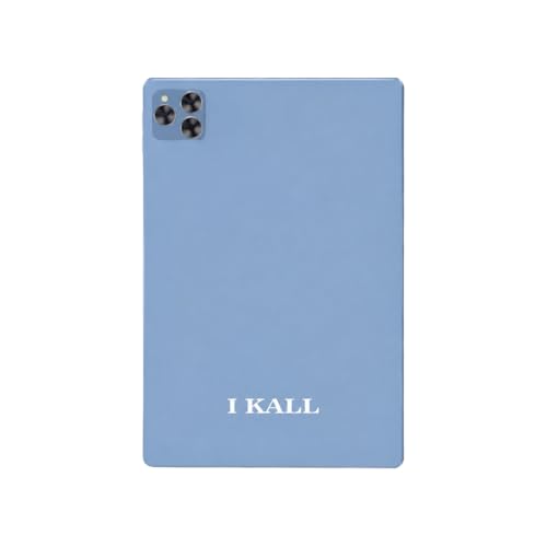 Image of IKALL N19 4G Calling Tablet, 10 Inch Display, 4GB RAM + 64GB Storage (Expandable) | Android Tablet with Octa-Core Processor, 13MP Rear Camera + 8MP Front Camera, 6000mAh Battery, WiFi, Dual SIM | Blue