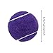 QSTDGVPW 6Pcs Tennis Balls Training Balls 6.4cm Diameter for Beginner Training for Enthusiasts Racquet Sports Activities, Purple