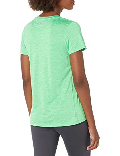 Image of Under Armour Womens Tech V-Neck Twist Short-Sleeve T-Shirt