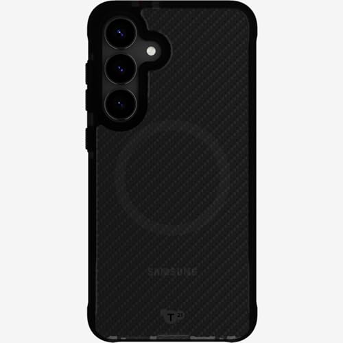 tech21 EvoArmor Coque pour Samsung Galaxy S25+ avec aimants – Protection Contre Les impacts – Noir