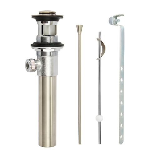 Purelux A114-12 Bathroom Faucet Vanity Sink Metal Pop-Up Drain Stopper Assembly thumb #4