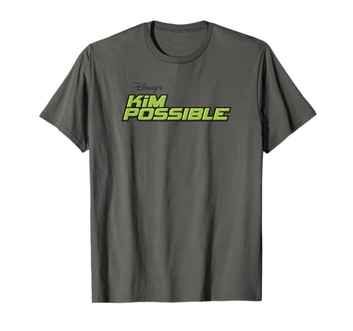 T-shirt Kim Possible Disney vetement pop culture serie animee vintage top col rond