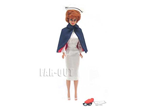 バービー ブルネット バブルカット レジスタード ナース 看護婦 ヴィンテージ 1961年 アウトフィットファッション付き ドール 人形 バービー ブルネット バブルカット レジスタード ナース 看護婦 ヴィンテージ 1961年 アウトフィットファッション付き ドール 人形