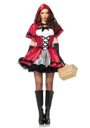 Leg Avenue Costume, Red/White, Large