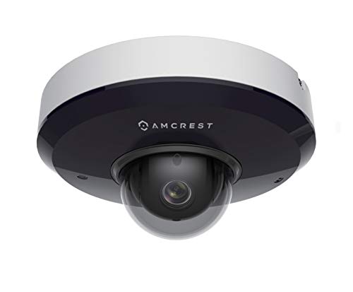 Amcrest ProHD 1080P PTZ Camera Outdoor, 2MP Outdoor Vandal Dome IP PoE Camera (3X Optical Zoom) IK08 Vandal-Proof, IP66 Weatherproof, Night Vision up to 49ft, Pan/Tilt (IP2M-866EW) (White)