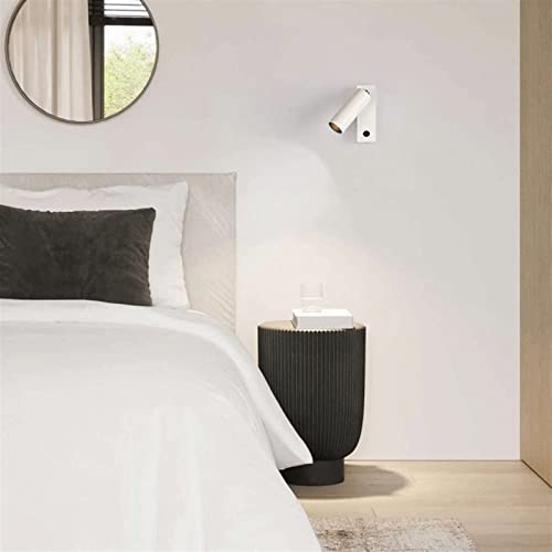 Aplique de pared moderno 5W de diseño elegante con interruptor integrado 4