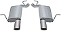 Gibson Performance Exhaust 316006 Aluminized Axle Back Exhaust System