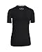 Under Armour Boys' UA HeatGear Armour Short Sleeve Fitted Shirt Youth Large Black