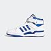 Adidas Originals,Mens,Forum Mid,White/Team Royal Blue/White,10