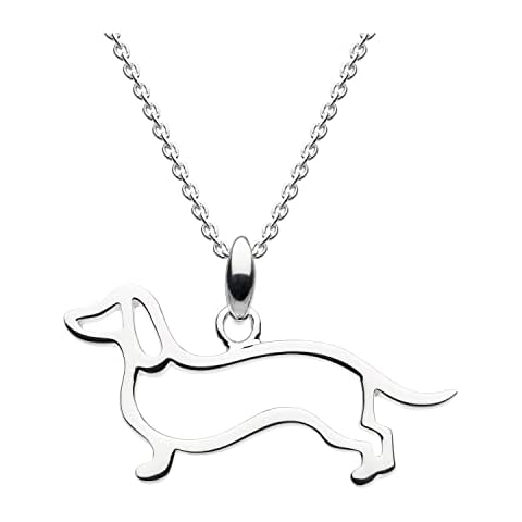 JennyWrenJewels® Dog Jewellery | Sterling Silver Dachshund Necklace for Women & Children | Chain lengths for all ages | Dachshund Jewellery Gift (16) Cover