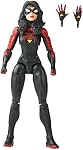 Marvel Legends Series Jessica Drew Spider-Woman, araignée-homme légendes collectible 6 Chiffres d'action de pouce, 2 Accessoires