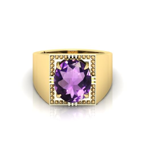 Bague améthyste véritable un symbole d'amour et de sérénité partagée