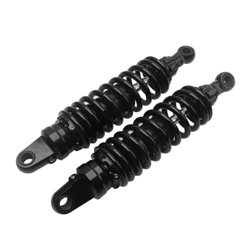 Amortisseurs moto réglables de 325 à 335 mm noirs pour châssis Touring