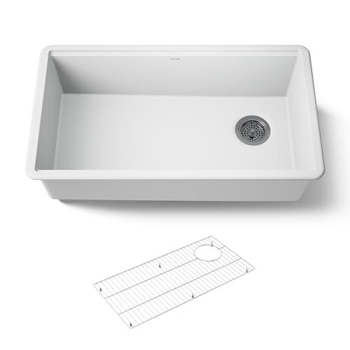 KOHLER Billings 32.5 Inch Undermount Single Bowl Stainless
