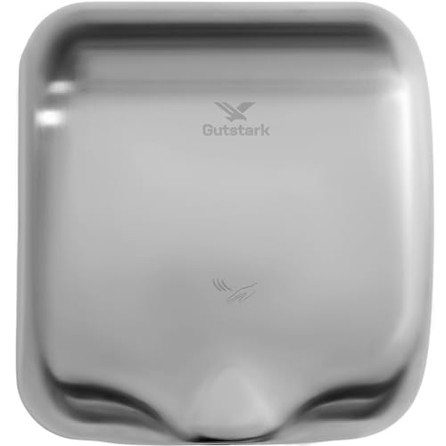 Catálogo para Comprar On-line Secadores de mano los 5 mejores. 44 GUTSTARK Secador Manos Electrico Automatico Acero Inoxidable Alta Velocidad Comercial Proteccion IP13 Sensor de Movimiento Secadora de Pared para Baños Publicos Soplador de Aire...