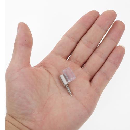 100 tornillos autoperforantes con funda para estantes de gabinete miniatura 2