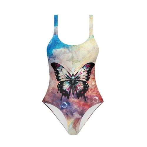 Image of YEXIATODO Kids One Piece Swimsuit for Teen Girls Womens Bathing Suit High Waist Bikini Set Girls Swimsuit for 7-18 Years Old