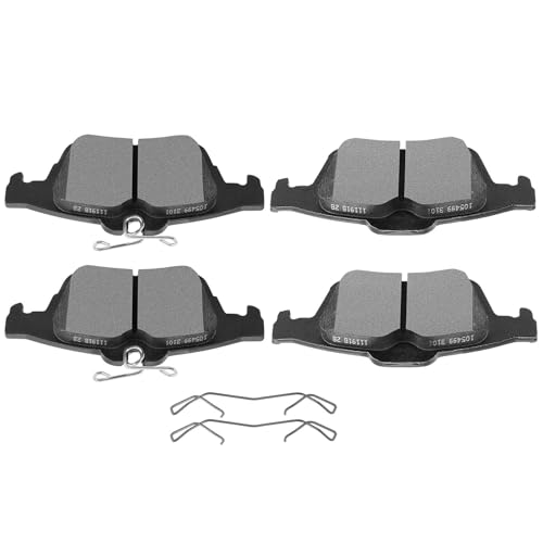Image of SCITOO D1564-7957 Disc Brake Pads Set Rear Semi-Metal Brake Pads w /Hardware