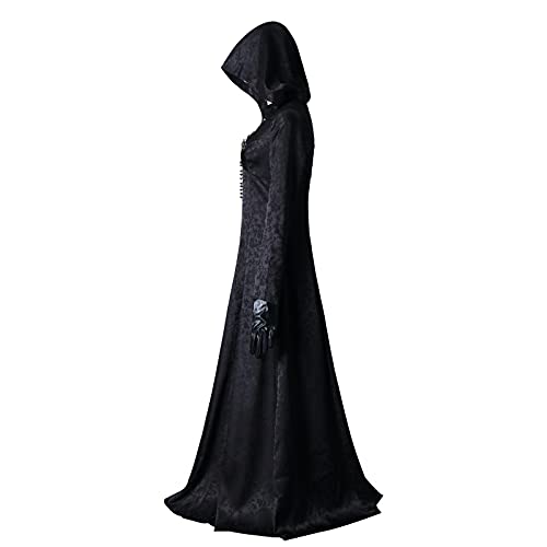 Robe sorcière à capuche pour réussir votre transformation de vampire Evil 8
