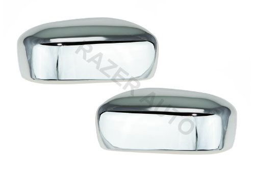 R Auto CHROME HALF MIRROR COVER for 2003-2007 HONDA ACCORD