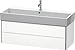 Duravit XSquare Wall-Mounted Vanity Unit XS419702727 White Lilac High Gloss, XSquare Vanity Unit, 2 Drawers 397x1184x460mm, White Lilac HGL