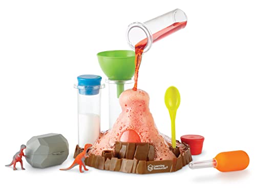 Learning Resources Fizzy Volcano - 13 Pieces, Ages 4+, Preschool Science Lab Kits, Experiments STEM Toys for Kids, Classroom Must Haves - Image 7