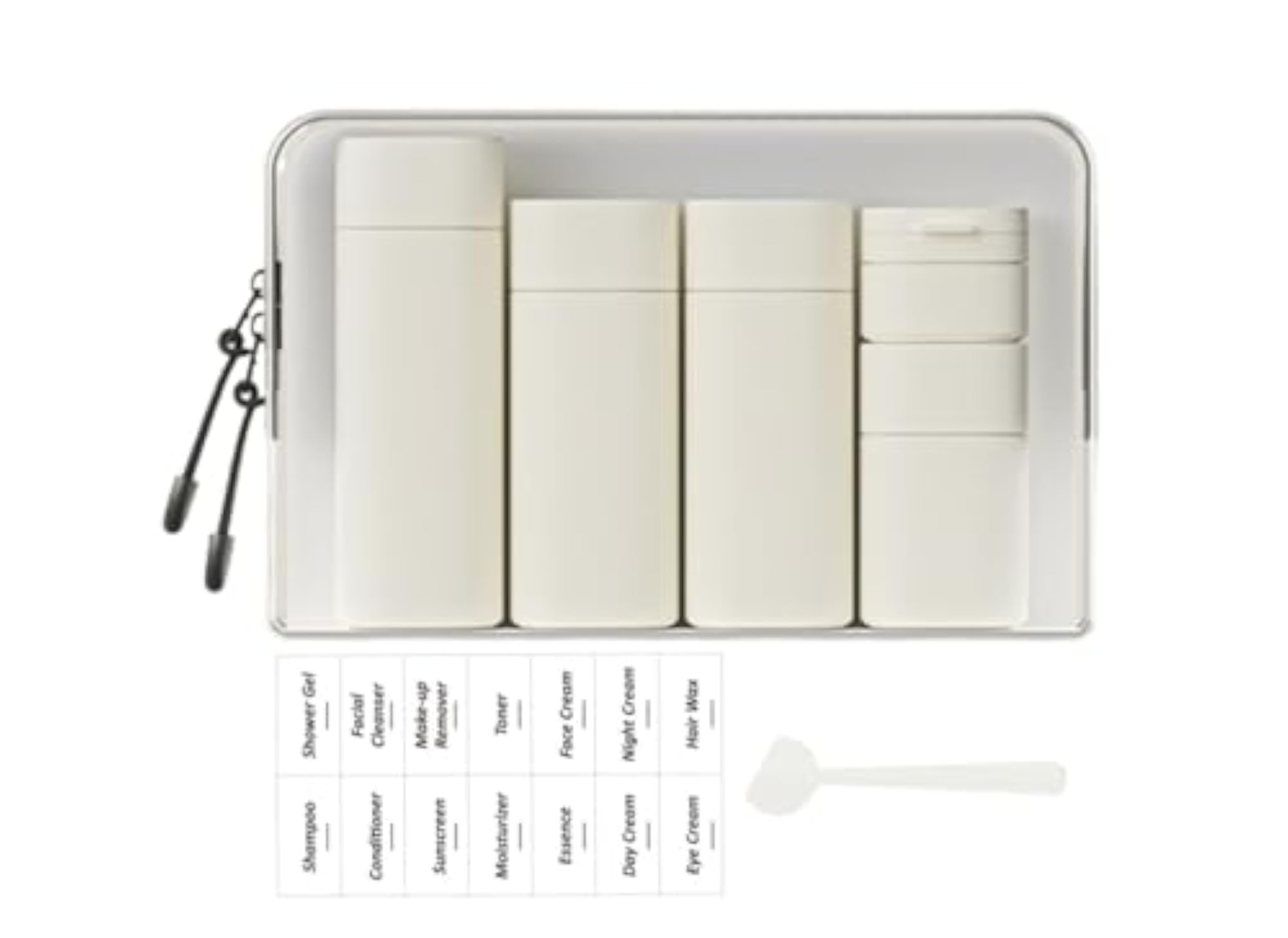 7 Pack TSA Approved Travel Bottles for Toiletries