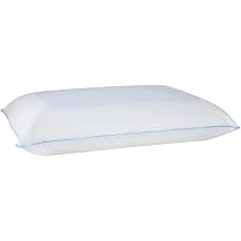 Temper-Cloud Dual Cooling Pillow-Layers of Cooling Gel on Both Sides-Exclusive One Piece Temper Material-Medium-Firm-Queen/Standard Size