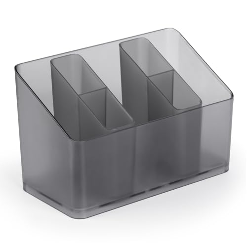 TIFULLHOME Medicine Cabinet Organizer, Durable Plastic Storage with 2 Small