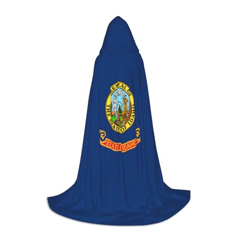 Cape à capuche Idaho unisexe pour résoudre le manque d'originalité de votre cosplay