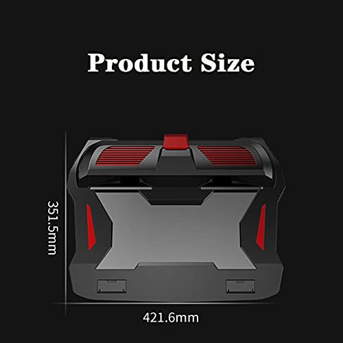 Base ajustable para laptop con ventilador RGB 12-17 pulg miniatura 7