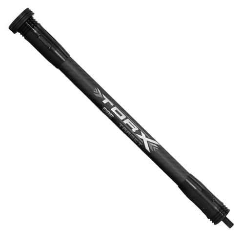 Stabilisateur CBE Torx Target Carbon 30,5 cm noir pour stabiliser l'arc