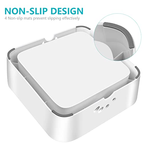 UPSKY Dog Water Bowl Upgrade 70oz Large Capacity No Spill Slow Feeder Vehicle Carried 2L Pet Water Dispenser Travel Water Bowl for Dogs, Cats