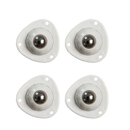 Giratorio y lesiones - Lote de 4 | Adhesivo resistente para mover muebles, rotación de 360 grados, accesorios de caja de almacenamiento, armario, contenedor de basura