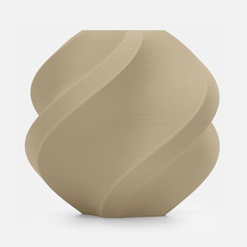 Image of Bambu Lab PLA Matte Filament 1.75mm 1kg Spool - PLA 3D Printer Filament, Smooth Finish, Low Warp, Easy to Print, Compatible with Bambu Lab & Most FDM 3D Printers - Desert Tan (11401) - Refill
