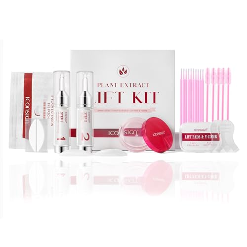 P-Beauty Kit Lifting Kit con extracto de plantas para lifting de pestañas y cejas, juego de lifting de pestañas 2025 - Lash Lift, Onda de pestañas, Brow Lifting, Kit de laminación con permanente