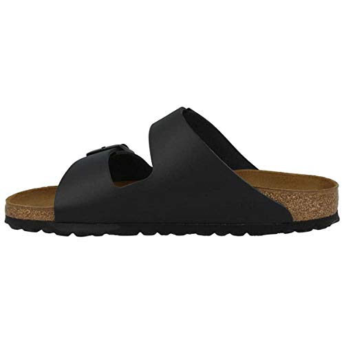 Birkenstock Unisex Arizona Black Leather Sandal 43 N EU2