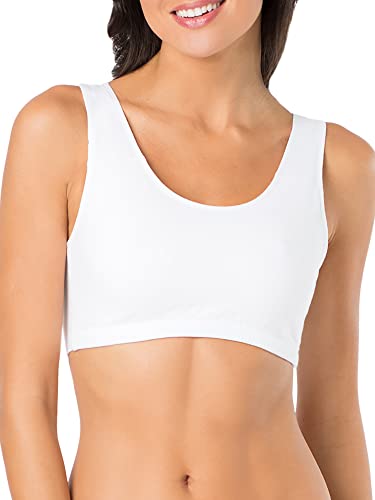 Fruit of the Loom Women's Built-up Sports Bra Sports Bra (Pack of 3)