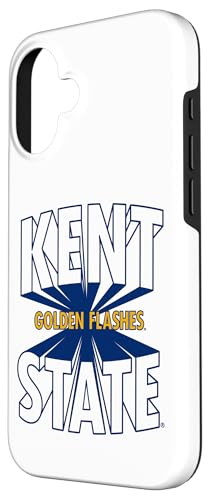 Coque iPhone 16 Kent State finition premium Golden Flashes - 2
