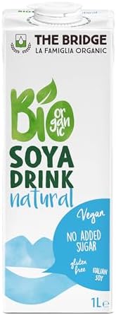 THE BRIDGE Bio Organic Soya Natural Drink, 1 Litre