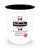 Skateboarding Shot Glass, Skateboarding Gifts Idea, Gift for Skateboarding, Birthday Christmas Gift Idea